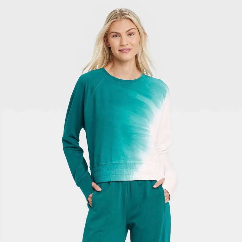 NWT JoyLab French Terry Tie Dye Sweatshirt